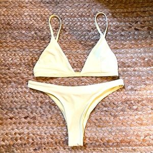 Toast Swim Triangle Bikini Top